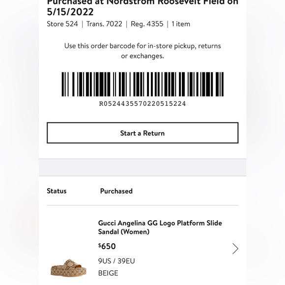 Gucci Angelina GG logo platform sandal - Picture 7 of 7